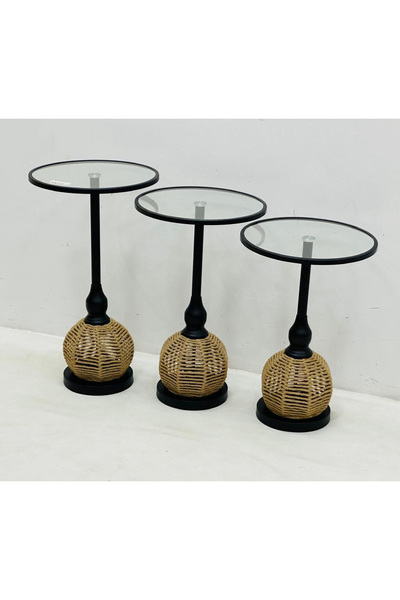 DEC26 Stepped Serving Table Set