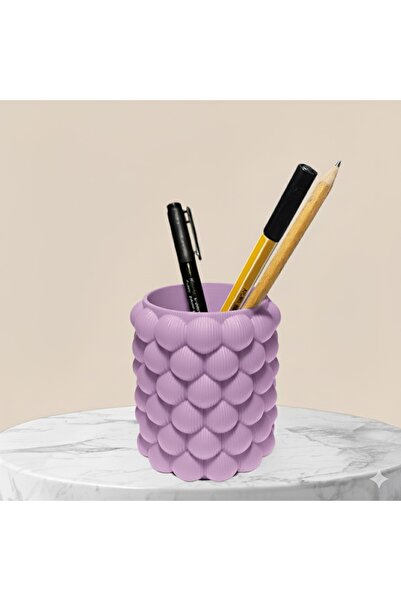 Home Desk Top Pen Holder and Brush Organizer– Desktop Organizer, Modern Decorative – 8.1 X 9 cm