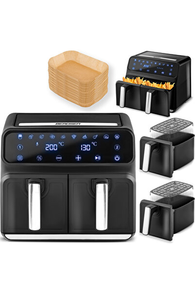 Other Friteuză cu aer BD-653, neagră și argintie