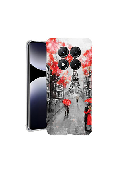 bestcase Carcasă antișoc pentru Xiaomi Redmi Note 15 5G, antișoc 1.5MM, Turnul Eiffel din Paris, 2078500 AS 1378
