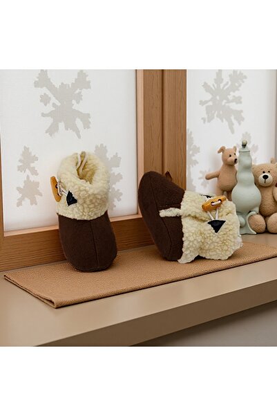 OEM Fluffy indoor baby boots, soft sole, 31152-20