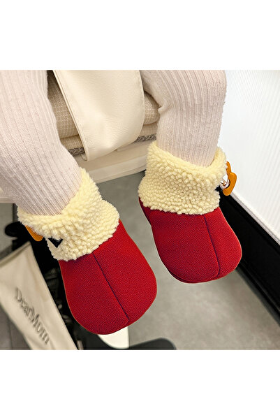 OEM Fluffy indoor baby boots, soft sole, 31152-20