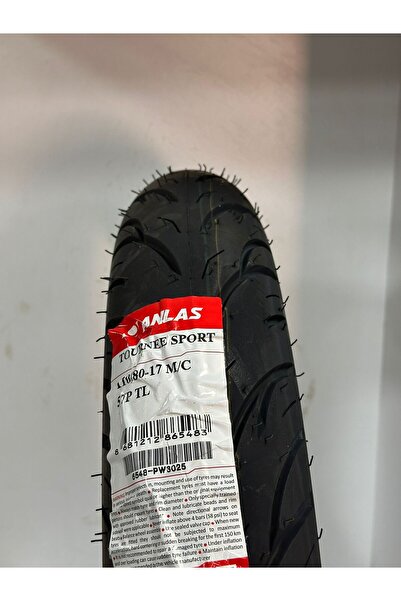 ANLAS 110/80-17 Tl 57P Mb-34 Motosiklet Lastiği Tubeless