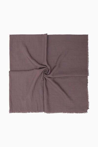 Levidor وشاح قطني طويل بلون الليلك الداكن