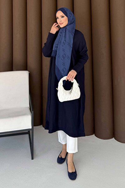 Melike Tatar Μακρύ πλεκτό τουνίκ 70-2096