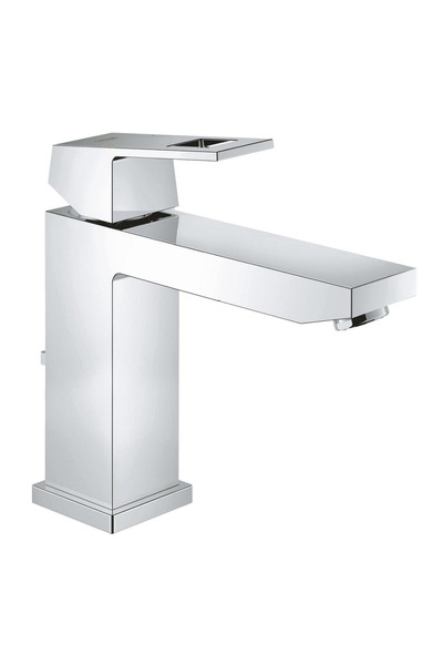 Grohe 23445000 EUROCUBE TEK KUMANDALI LAVABO BATARYASI, MEDIUM BOYUT, SİFON K...