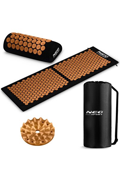Other Neo-Sport NS-901 Saltea de acupresură neagră și aurie cu țepi