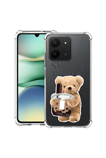 bestcase Carcasă antișoc pentru Xiaomi Redmi 15C 4G (171 mm), ursuleț de pluș...