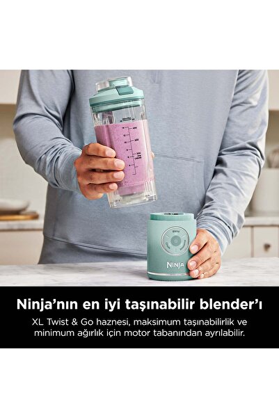 NINJA Blast Max Taşınabilir Blender - Yeşil