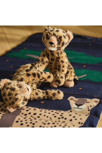 IKEA LEOPAR YAVRUSU PELUŞ OYUNCAK SANDLOPARE