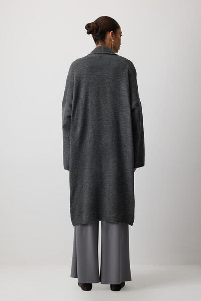 Touché Privé Ο oversized ΠΛΕΚΤΟΣ ΖΑΚΕΤΑ ΜΕ ΤΣΕΠΕΣ