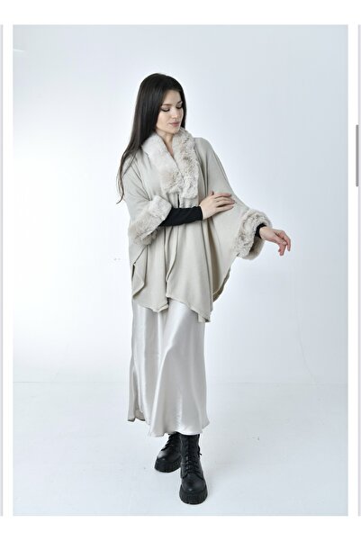 Ciciş Aksesuar PANÇO KÜRKLÜ SICAK TUTAN