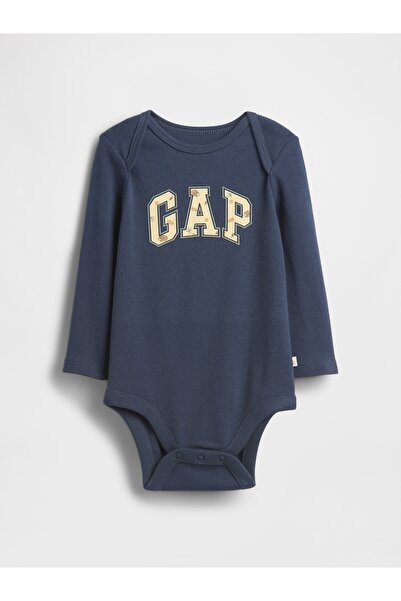 GAP Bebek Lacivert Logo Bodysuit