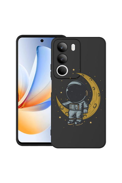 bestcase Carcasă ultra subțire TPU pentru Realme C71, Astronaut pe Lună, 2071...