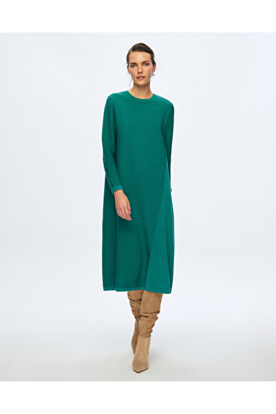 MISS DALIDA T24K-4001 Fitilli Triko Elbise IMOLA-EMERLAND