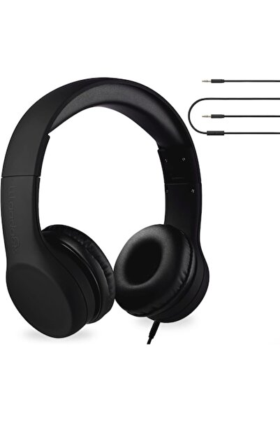 LilGadgets Căști supraauriculare connect+ ® pentru copii cu microfon și control al volumului, pliabile