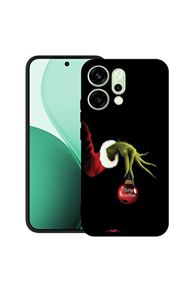 bestcase Carcasă ultra subțire TPU pentru Oppo Reno14 5G, Grinch de Crăciun, ...