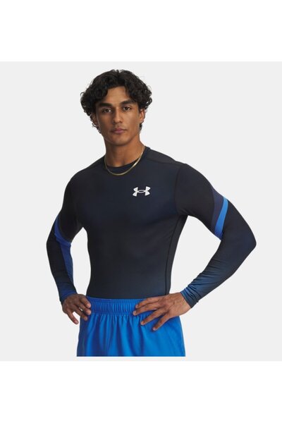 Under Armour Erkek UA Heatgear Sub Crew Uzun Kollu T-Shirt 6007631-402