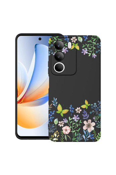 bestcase Carcasă ultrasubțire TPU pentru Realme C71, flori fluture, 2071154 B 95