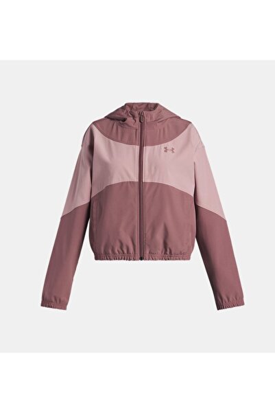 Under Armour Kız Çocuk UA Rival Woven Kapüşonlu Ceket 6004181-651