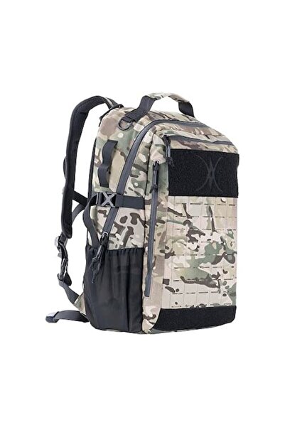 Backferry Rucsac urban tactic laser-cut MOLLE 24L, rezistent, camuflaj, unisex, poliester 1000D de inalta dens