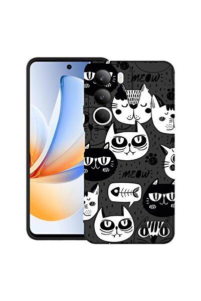 bestcase Carcasă ultrasubțire TPU pentru Realme C71, Cool Cats, 2071154 B 1029