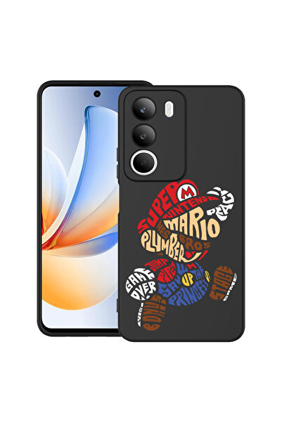 bestcase Carcasă ultrasubțire TPU pentru Realme C71, caligrafie Super Mario, ...