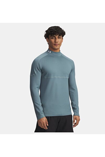 Under Armour Erkek UA Cold Weather Grid Mock Uzun Kollu T-Shirt 6007127-587