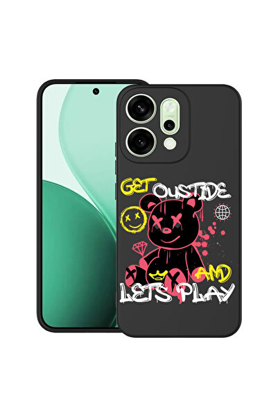 bestcase Carcasă ultra subțire TPU pentru Oppo Reno14 5G, Ursuleț de pluș Let...