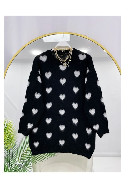 YEDİLALE ΠΛΕΚΤΟ ΠΟΥΛΟΥΡΙΑ ΜΕ ΣΧΕΔΙΟ ΚΑΡΔΙΑ [η τιμή περιλαμβάνει μόνο το πουλόβερ]