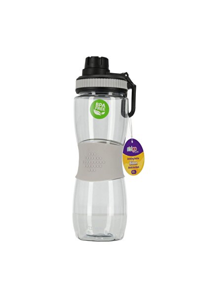 Strigo Bottle with rubber sleeve, 600 ml, gray SSC378