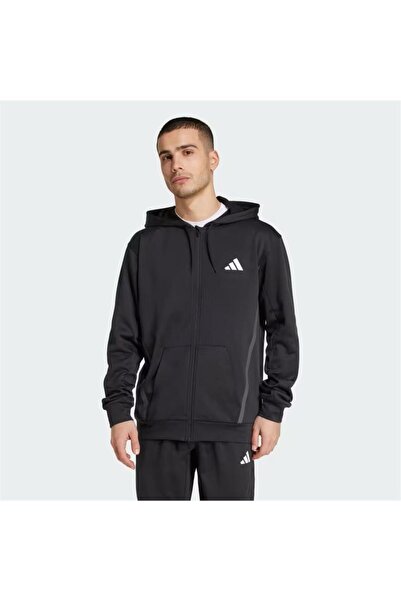 adidas Jachetă de antrenament pentru bărbați Gg Fz Hd JM1033 Negru