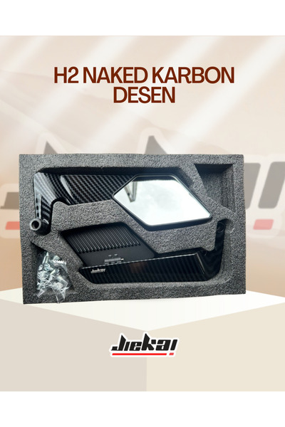 JİEKAİ H2 NAKED AYNA KARBON DESEN CNC G-4