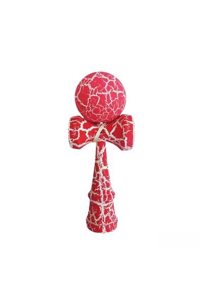 Virtual Trend Kendama profesionala din lemn, 18 cm – model clasic cu design c...