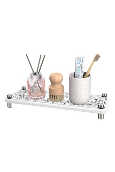 Generic HASTHIP® Bathroom Countertop Organizer, Multipurpose Shower Caddy She...