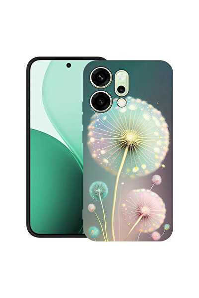 bestcase Θήκη TPU εξαιρετικά λεπτή για Oppo Reno14 5G, Πράσινη πικραλίδα, 208...