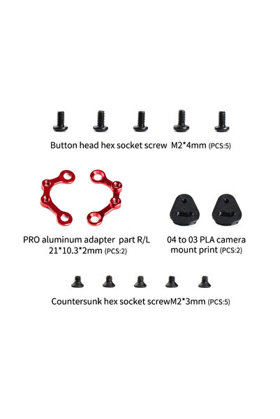 Choice محول O4 PRO إلى O3 من Axisflying محول O4 PRO إلى O3 لملحقات FPV