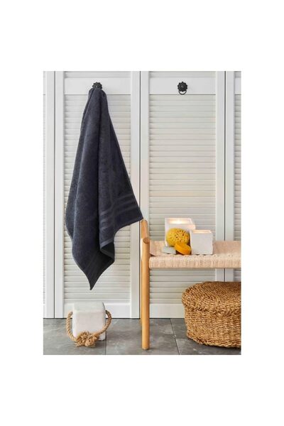 Nautica Bath towel, Crew, 100% cotton, 480 g/m2, 70 x 140 cm, anthracite grey