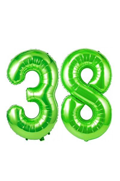 Domi Party & Gifts Set de 2 baloane folie, Domi Party & Gifts, Verde, anivers...