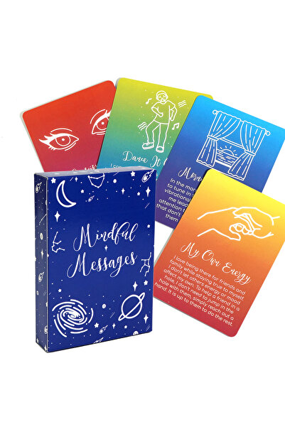 Choice Light Grey Mindful Messages Cards Daily Inspiration Deck Positive Affirmations Included Spiritual To