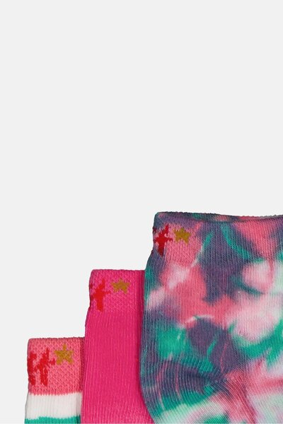 Hamleys Toddlers Girl 3 Pairs Tie-Dye Socks, Multicolor