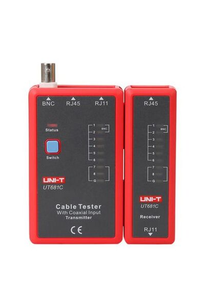 Unit Ethernet, telephone, BNC, HDMI cable tester