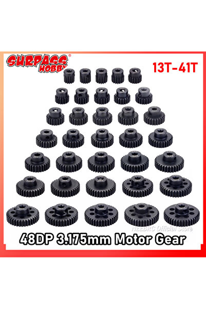 Choice 1 قطعة 48DP 30T 48DP Pinion 3.175mm 15T 17T 18T 19T 20T 22T 24T 28T 30...