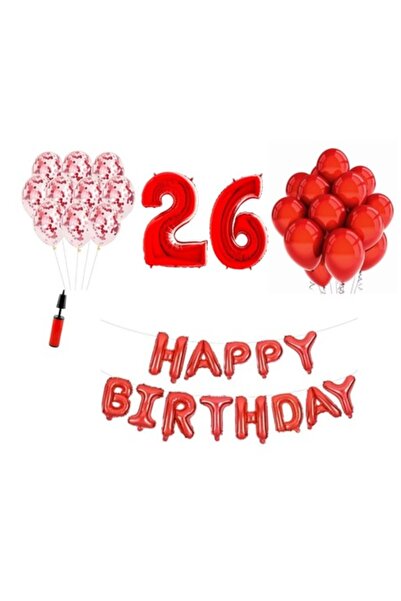 Domi Party & Gifts Set 33 baloane, Domi Party & Gifts, La mulți ani aniversar...