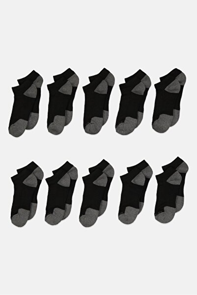 U.S. Polo Assn. Men 10 Pairs Cushion Comfort Low Cut Socks, Multicolor