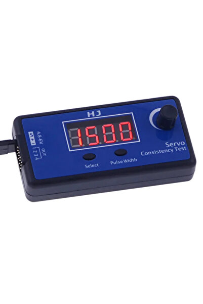 Choice 1PCS HJ Digital Servo Tester Portable ESC Control Device For RC Helicopters Airplanes Cars Quick Ser