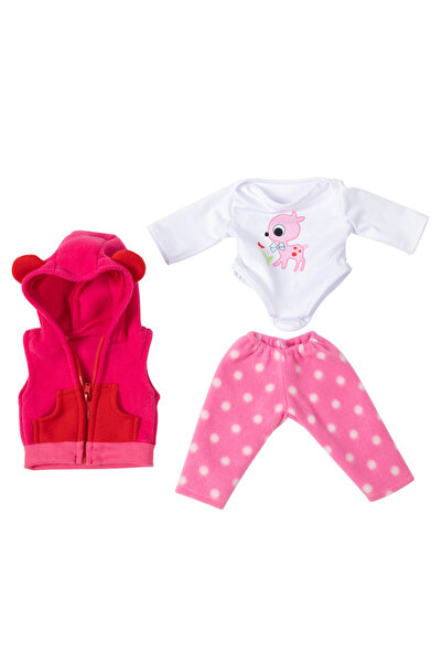 Choice مجموعة ملابس دمى دب 3 قطع مقاس 45 سم لدمى مقاس 18 بوصة، بدلة دمية بيبي...