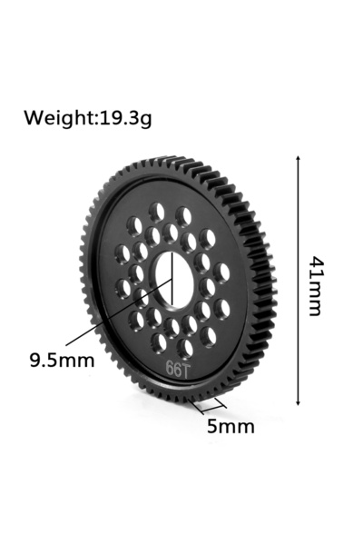Choice مجموعة تروس معدنية عالية السرعة 66 طنًا و63 طنًا و71 طنًا لسيارة تاميا...