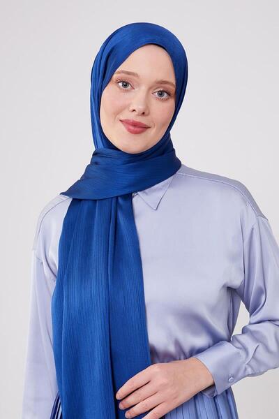 Levidor Navy Blue Shiny Evening Dress Shawl