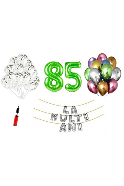 Domi Party & Gifts Set 33 baloane, Domi Party & Gifts, La mulți ani aniversar...